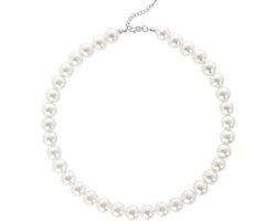 Elegante Dames Parelketting in Retrostijl met Meerdere Lagen