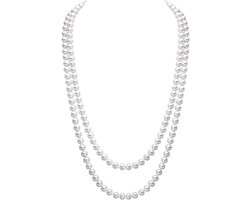 Elegante Lange Trui Ketting voor Vrouwen met Kunstparels