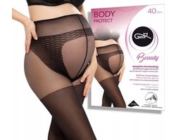 GATTA - Zwangerschapspanty - 40 DEN - Maat M - Zwart - Dames Panty - Zwanger - Ondersteunende Panty - (1 Stuks)