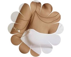 Gelaagde Boho Bodyketting met Kwastjes en Schouderketting in Goudkleur