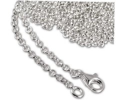 Grote Charm Ketting 80 cm 925 Zilver - Geschikt voor Bedels en Hangers