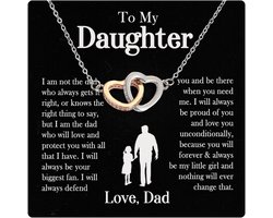 Halsketting voor Dochter | Cadeau van Vader aan Dochter | Verjaardag of Speciaal Moment
