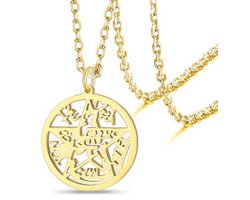 Heksen Knoop Ketting - Tetragrammaton Pentagram Hanger voor Spirituele Bescherming