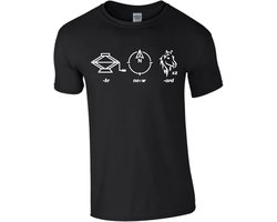 Ik word papa - zwart - rebus 2 - S - Zwangerschap aankondigen