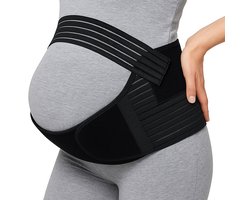 JT Beauty Care Verstelbare Buikband Zwangerschap Zwart Maat M – Zwangerschapsband – Bekkenband – Zwangerschapskleding – Sluitlaken – Pregnancy Belt – Bekkenbrace - Zwangerschapsgordel – Zwangerschaps Band – Steunband Bekken – Zwangerschap Cadeau
