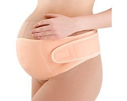 KELERINO. Zwangerschapsband - Buikband - Beige - XL
