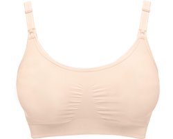 Medela 3-in-1 Voedingsbh en kolf bh voor zwangerschap borstvoeding en kolven - Zacht en met stretch - Chai - Maat S
