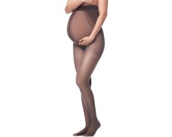 Merry Style Dames Zwangerschap Panty - 40 DEN - Halsterloos - Polyamide - AN-FI-M5109 - Grafiet - S