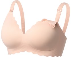 Momcozy YN46 voedingsbh - Maat L - Huidskleur