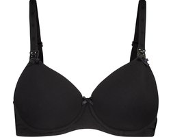 Noppies Beha Cotton Melange - Black - Maat F70