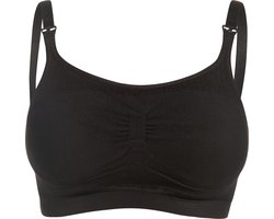 Noppies Comfortabele naadloze voedingsbh - Black - Maat XL/XXL