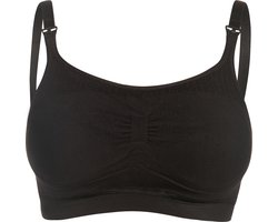 Noppies Comfortabele naadloze voedingsbh - Black - Maat XS/S
