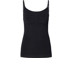 Noppies Meisjes Naadloze voedingstop - Black - Maat XL/XXL