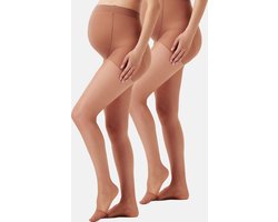Noppies Panty 2-Pack maternity tights 20 Den Zwangerschap - Maat S/M