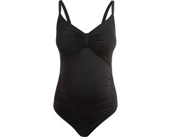 Noppies Positie badpak met knoopdetail - Black - Maat XS/S