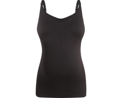 Noppies Zwangerschapstopje Seamless - Black - XL/XXL