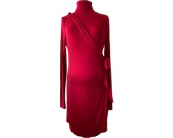 PIETRO Brunelli Zwangerschapsjurk Pochahontas roodmaat XL