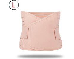 Postpartum Buikband – Ademend Materiaal – Verstelbaar – 100cm x 23cm –Rose