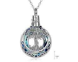 Urn Ketting voor As - Creatieve Crematie Sieraden voor Herinneringen