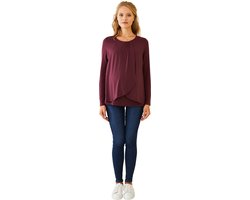 Vertbaudet Zwangerschaps- en borstvoedingsshirt met gekruiste banden
