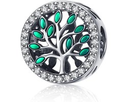 Zilveren Bedel Levensboom voor Pandora Armbanden en Kettingen