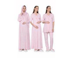 zwangerschap - voedingskleding - bevelkleding - borstvoeding 5 delige set