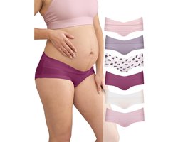 Zwangerschapsonderbroeken Dames Katoen Onderbuik Zorgondergoed Boycut-Slips