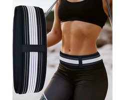 Zwangerschapsondersteuning - Postpartum buikwrap & bekkenondersteuning/brace/band, luchtdoorlatende gordel - Zwart - 9 cm×120 cm