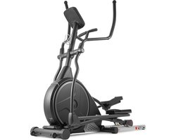 Hop-Sport Crosstrainer HS-160CF Stage – Magnetisch Weerstandssysteem met 12 Programma’s, 24 kg Vliegwiel en Onderlegmat – Grijs