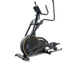 Hop-Sport Crosstrainer HS-250CF Jucon – Elektrisch-Magnetische Roeimachine met 24 kg Vliegwiel, App-Compatibel & Hartslagmeting (Goud)