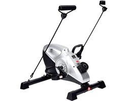 Indoorfietsen - Hometrainers - Spinningfiets - Fitness Fiets - Indoor Cycle - Indoorfiets - Hometrainer - Indoor Bike - Fietspedaal - 3 in 1 - Arm- en been-hometrainer - Ondertafel mini-hometrainer - Mini-fitnessfiets voor op kantoor - Zwart