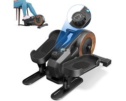 MERACH Crosstrainer - 8 Magnetische Weerstanden - Fluisterstil <15dB - Geschikt voor Senioren - Rutschvaste Pedalen - LCD Display