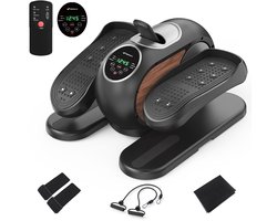 MERACH Mini - Crosstrainer voor thuis - Automatische & handmatige modus - Geruisloos & ruimtebesparend - 12 weerstandsniveaus