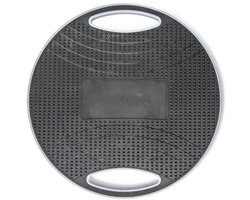 MKSS® Balanstrainer - Balansbord - Fitness Trampoline - 42x42x10cm - Zwart
