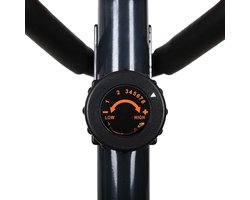 MMP® Crosstrainer - Crosstrainers - Crosstrainer Fitness - Zwart en Oranje - 55cm x 55cm x 85cm