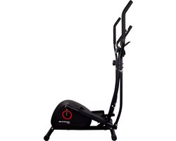 Mobiclinic ATLAS - Crosstrainer - 8 weerstandsniveaus - LCD scherm - Ergonomische handgrepen - Antislip pedalen - Inklapbare elliptische trainer - Tot 100 KG - Weerstand wiel 4KG