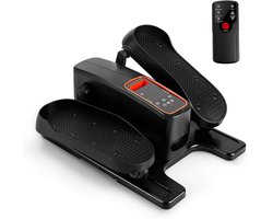 NETTLIFE Elektrische Onderbencrosstrainer – Mini Elliptische Trainer voor Thuis Kantoor met 12 Weerstandsniveaus Handmatige Automatische Modus en Afstandsbediening