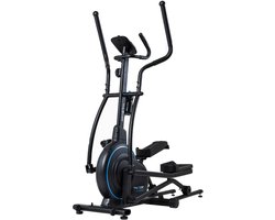 THUNDER® Crosstrainer | FIZZ | Elliptische Trainer | Magnetisch | Bluetooth en USB | Verstelbare Weerstand | Hartslagsensor | Antislip Pedalen | Tablet- & Flessenhouder | Transportwielen | Max. 110 kg |