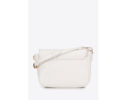 Wittchen - Crossbody Tas - Afgewerkte Flap - Crème - Eco-leer