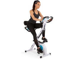 3-in-1 Hometrainer Fiets met Hartslagmeter en Weerstandsstanden voor Thuis