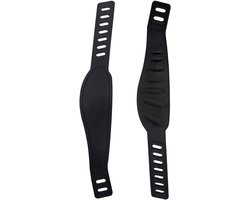 4 stuks pedaalriemen voor hometrainers - zwaar belastbare - verstelbare lengte - universele pedaalriem - past op de meeste fietspedalen - hometrainer - fietscyclus voor thuis of sportschool - fitnessaccessoires