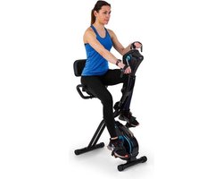 Azura Full Body Comfort hometrainer handfiets 7,5 kg vliegwielmassa riemenaandrijving