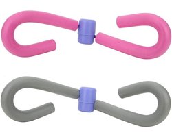 Beentrainer - Dij trainer - Thuis sporten - Ergonomisch ontwerp - Draagbaar formaat - Roze