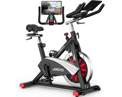 Bluetooth Hometrainer Met Magnetische Weerstand - Fitnessfiets Voor Thuis Met 16kg Vliegwiel En 150kg Gewichtsvermogen