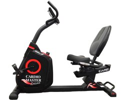 CARE CARDIO MASTER DELUXE - Ligfiets - 10 kg vliegwielmassa - 24 programma’s - 32 gemotoriseerde weerstandsniveaus - Verstelbare zitting - Voor thuisgebruik