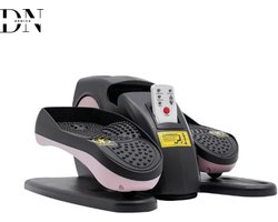 Deniva – Fietstrainer – Beentrainer – Elektrisch – Mini en compact fitnessapparaat – LCD – Motorisch – Voor benen en voeten – Thuis, kantoor, onder bureau en revalidatie