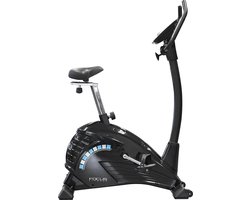 FitBike Ride 5 - Hometrainer - Fitness Fiets - Incl. Trainingscomputer en tablethouder - Lage instap - Belastbaar tot 150 kg - 24 magnetische weerstandniveaus - Geruisloze V-Belt