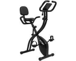 Fitby Hometrainer - Fitnessfiets - Opvouwbaar - Hardslagfunctie - 10 weerstandniveaus - Hometrainers fitness