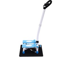 Fitness Stepper Met Stuur - Verstelbare weerstand -Thuis sporten -realtime monitoring - Gebruiksvriendelijk - Home gym fitnessapparaat