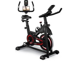 Flowsense Hometrainer Velair One - Fitness Fiets - Home Trainer met Magnetische Weerstand - Hometrainers Spinningfiets - 3KG Vliegwiel - Incl. Tablethouder